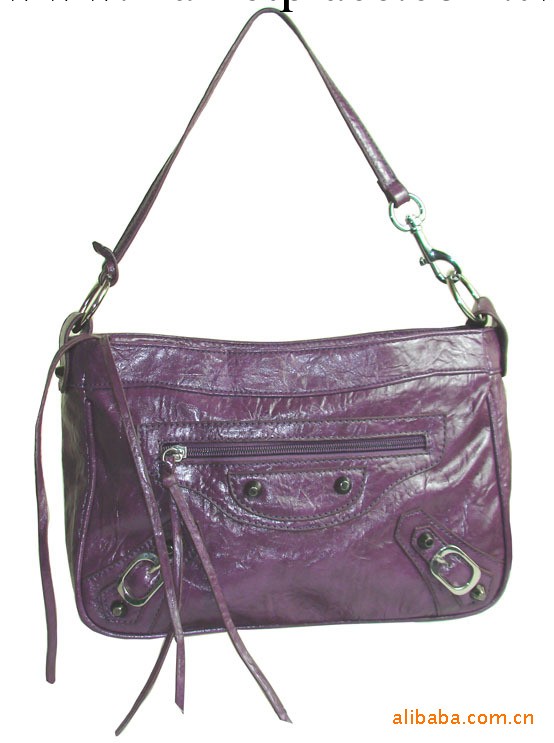 2014時尚熱銷休閒鉚釘流蘇單肩斜挎兩用紫色機車包bags 手提包工廠,批發,進口,代購