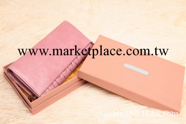 2014新款進口牛皮真皮女士錢包 時尚女款手拿包 微信一件代發工廠,批發,進口,代購