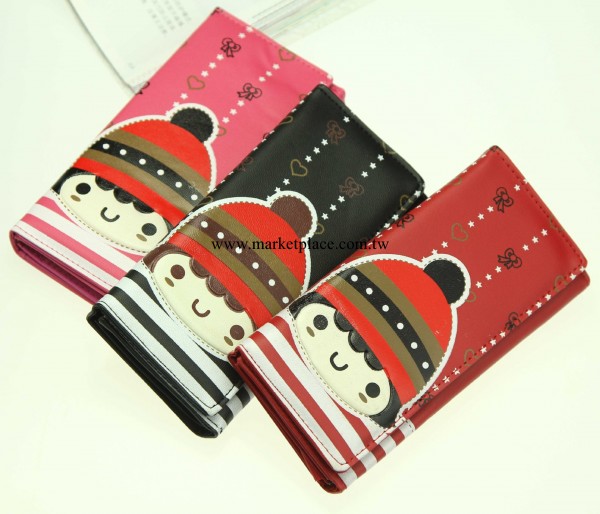 卡通可愛小紅帽錢包 長款女手拿包零錢包 錢包女工廠,批發,進口,代購
