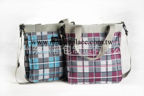 熱賣 EP026防水時尚兩用麻佈格印花單肩包 肩帶可拆分女單肩包工廠,批發,進口,代購