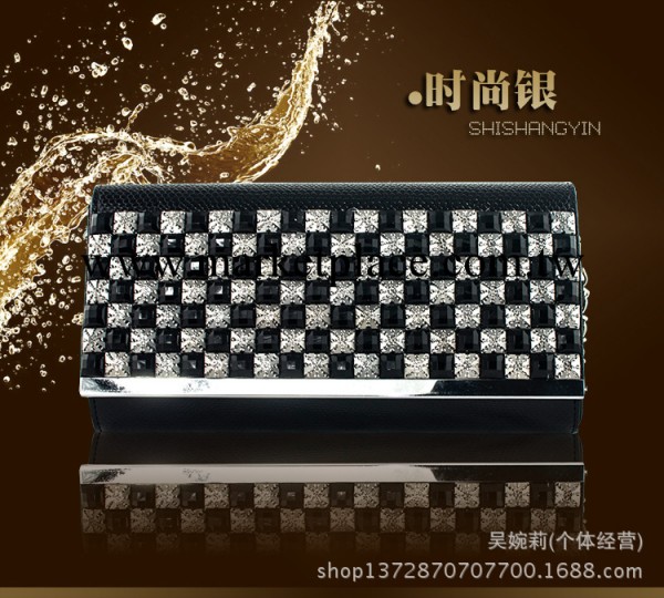 歐美范貴婦款閃鉆街頭百搭包 手拿包手提包廠傢直銷商傢熱賣工廠,批發,進口,代購