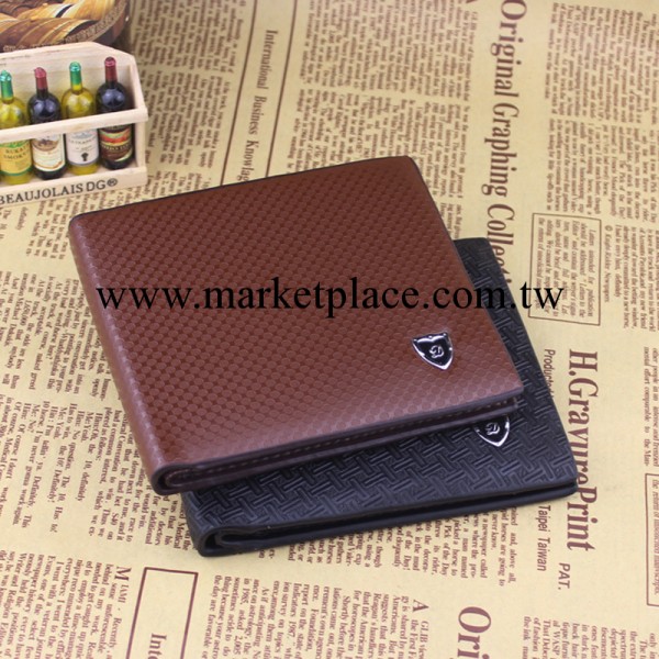 2014新款男士錢包 批發定做短款牛皮錢夾 休閒時尚男手拿包卡包工廠,批發,進口,代購