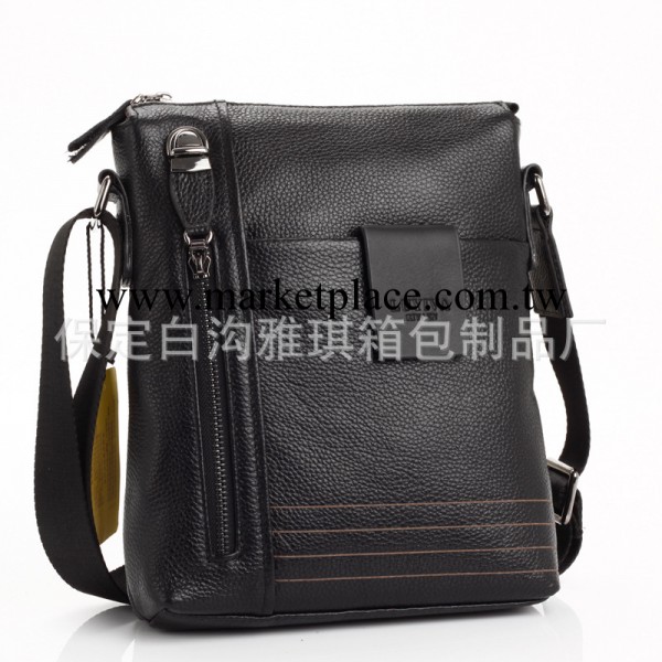 【廠傢直銷】牛皮男包 單肩斜跨兩用包 真皮男士包 公文包批發工廠,批發,進口,代購