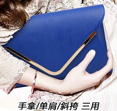 歐美時尚女包 2014新款韓版個性手抓包信封包 糖果色手拿包pu手包工廠,批發,進口,代購