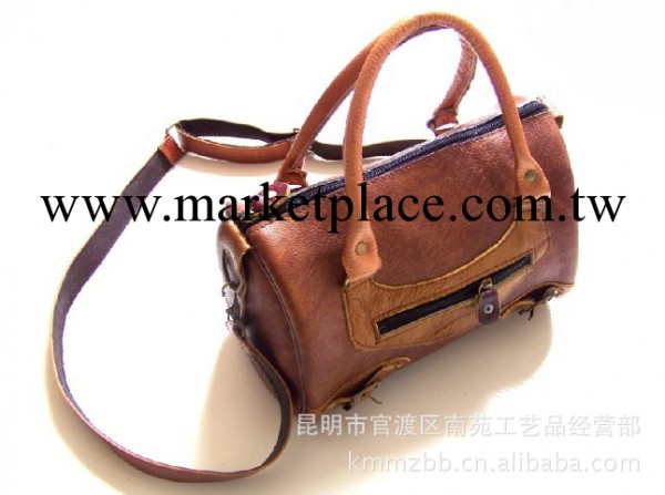 懷舊風格 熱銷民族風潮手工牛皮包 手提斜挎兩用包工廠,批發,進口,代購