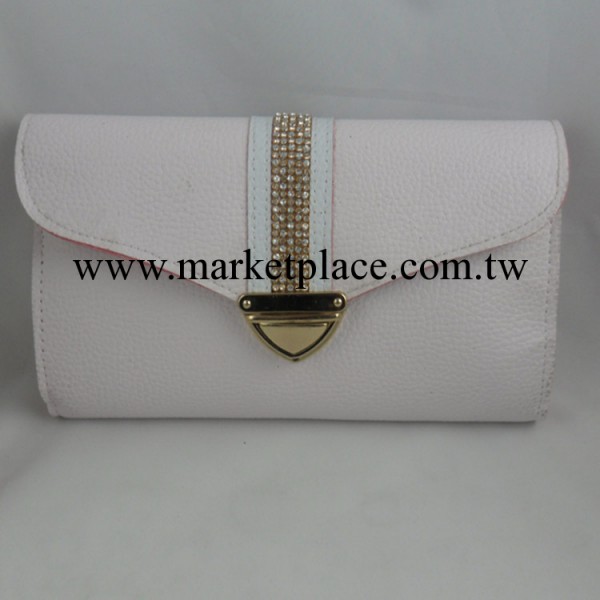 2013夏季新款女包 手提斜挎兩用女包 休閒女包 簡單大方點鉆女包工廠,批發,進口,代購