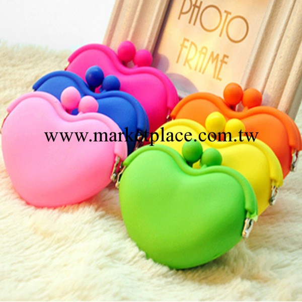 Q7512  糖果色矽膠零錢包手拿包 硬幣收納包韓國可愛零錢包批發工廠,批發,進口,代購