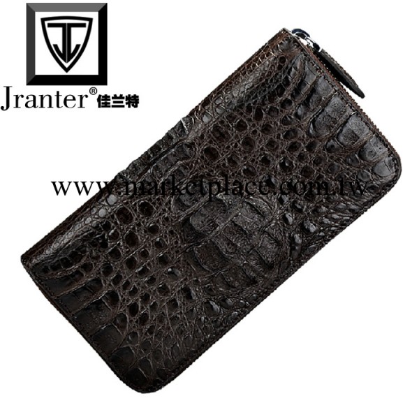 佳蘭特 鱷魚皮手包 男士 商務橫款方形拉鏈男包真皮手拿包包特價工廠,批發,進口,代購