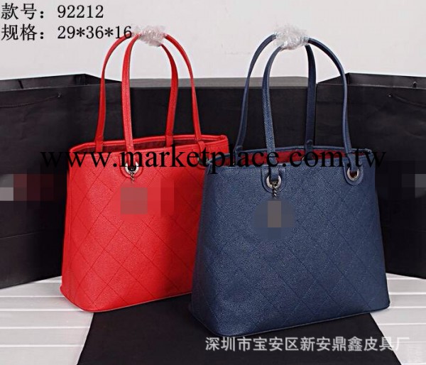 2014小香款歐美大牌個性敞口牛皮真皮女式手提斜跨包工廠,批發,進口,代購