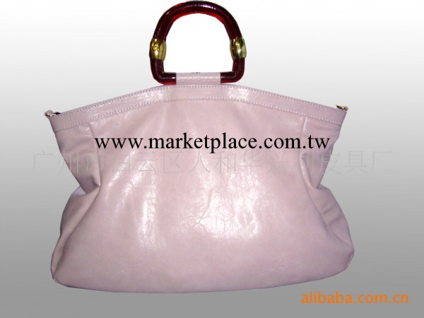 【春季新款】 粉色手提斜挎兩用女包/靚麗PU女包工廠,批發,進口,代購