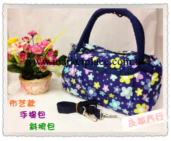 新款淑女小包小手提包潮女包田園風格兩用帆佈包手袋佈包斜挎工廠,批發,進口,代購