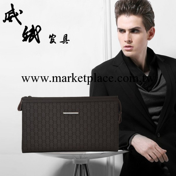 2014 新款首發 秋季新款手包 男士商務手拿包 牛皮手抓包男夾包工廠,批發,進口,代購