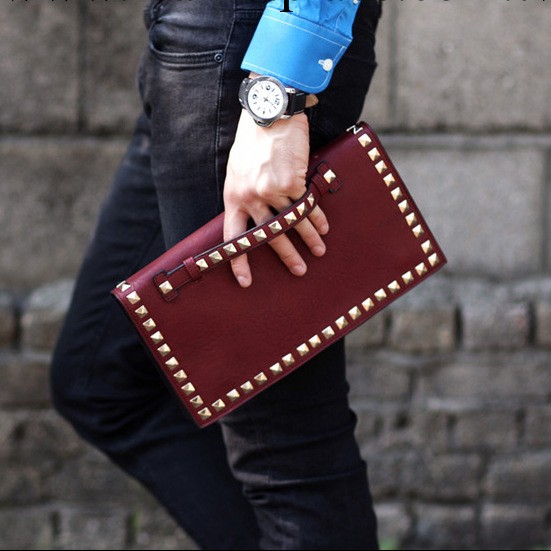 韓版手拿包 鉚釘包 斜挎包 手包工廠,批發,進口,代購