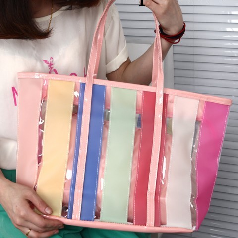 2013新款時尚多色拼接彩虹手提包 單肩包女士兩用包中包批發工廠,批發,進口,代購