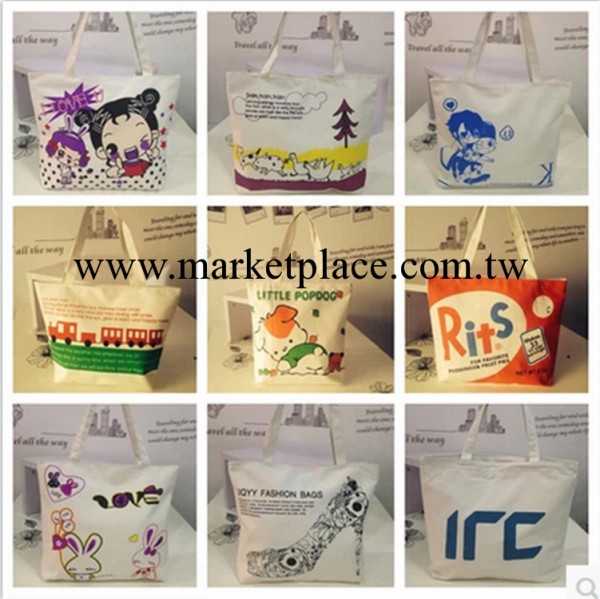 2014新款唯美包 兩用手提袋 批發韓版新款印花 s帆佈單肩包手提包工廠,批發,進口,代購