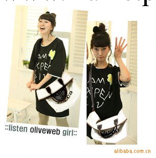 批發廠傢直銷韓國款式熱賣超大個英文字母兩用帆佈休閒包 一個批工廠,批發,進口,代購