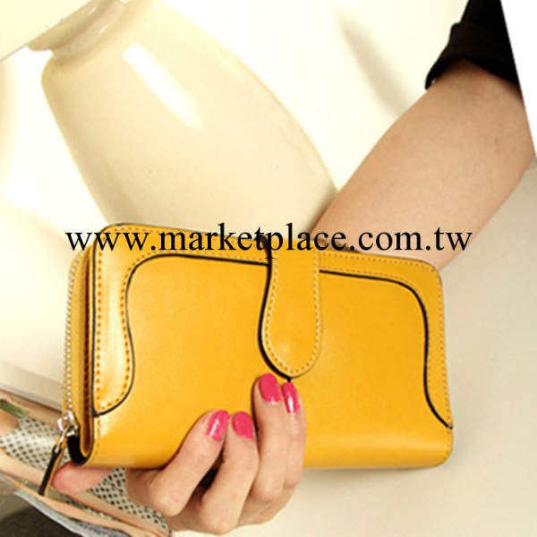 新款 鉚釘長款拉鏈女士錢包 歐美潮超酷手拿包JM424工廠,批發,進口,代購