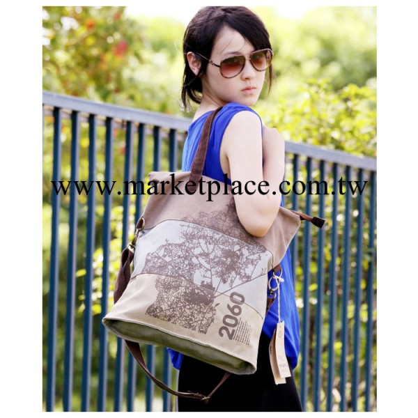 [漾]2012熱賣森系韓版休閒單肩包時尚斜挎包斜跨兩用包女yb10106A工廠,批發,進口,代購