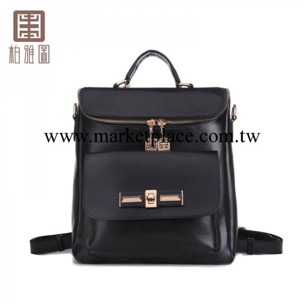 柏雅圖 新款雙肩包女韓版潮包單肩斜挎兩用包小清新女包99505工廠,批發,進口,代購