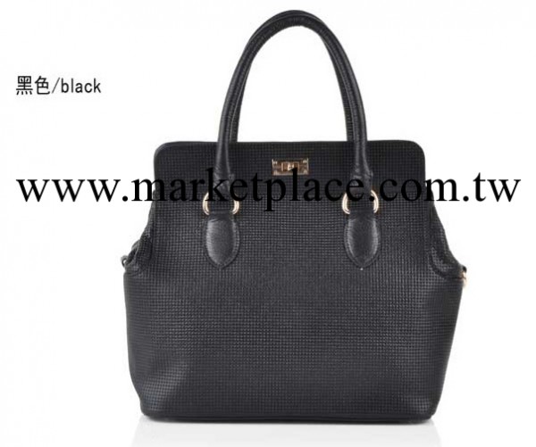 歐美包袋2012新款秋季單肩手提兩用女包 時尚高貴真皮水桶包工廠,批發,進口,代購