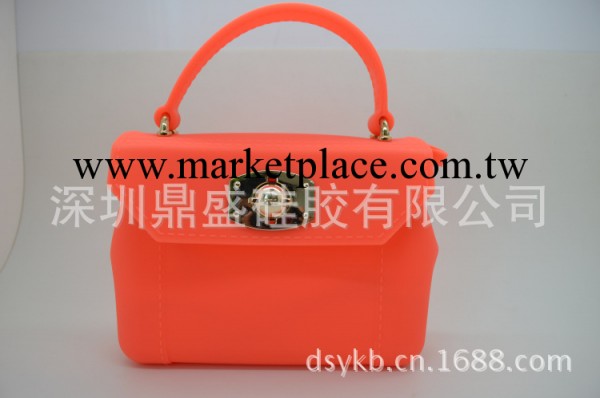 手提單肩包兩用矽膠包 女生矽膠小手提包 矽膠斜挎包定制工廠,批發,進口,代購