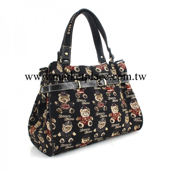Danny bear 丹尼熊 復古英倫范單肩斜挎兩用包 DB6004-5工廠,批發,進口,代購