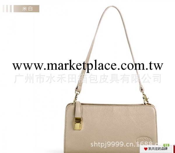 批發定做新款單肩斜跨女士牛皮包 兩用包包 YKK拉鏈 高品質小包工廠,批發,進口,代購