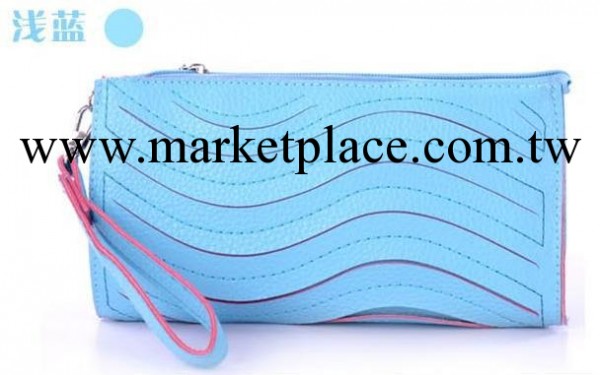 時尚波浪紋手拿包單肩潮女包工廠,批發,進口,代購