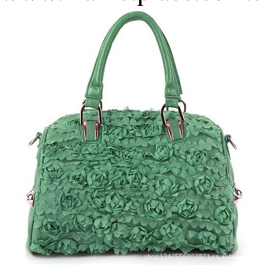 2014春夏新款女包 女士手提包 韓版花朵包包 時尚玫瑰花包工廠,批發,進口,代購