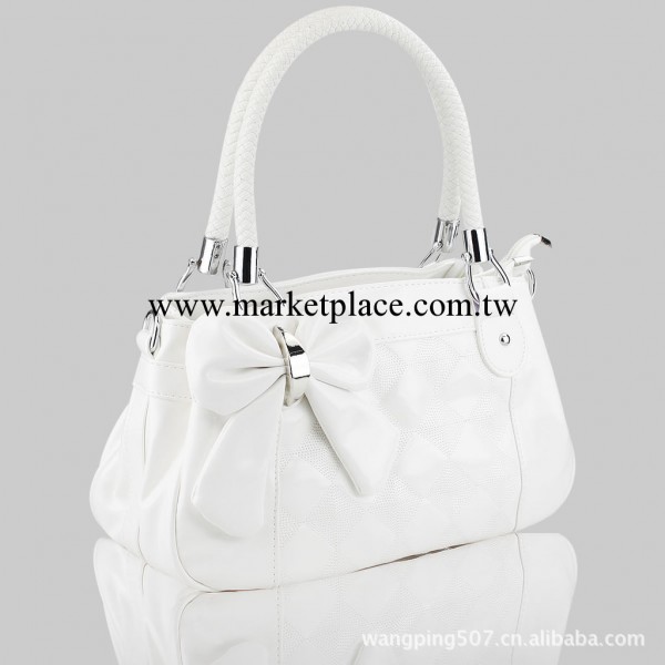 外貿包大紅新娘包亮皮三隔層蝴蝶結單肩兩用包秋冬新款女包 8170工廠,批發,進口,代購