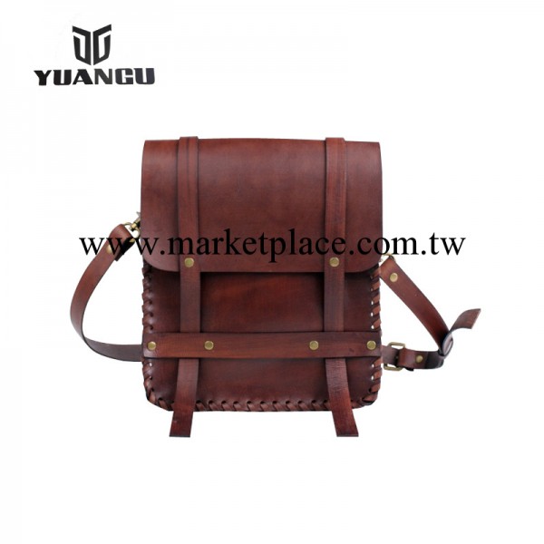 YUANGU原古 2013新品 原創日韓風純手工水膏牛皮復古單肩斜挎包工廠,批發,進口,代購