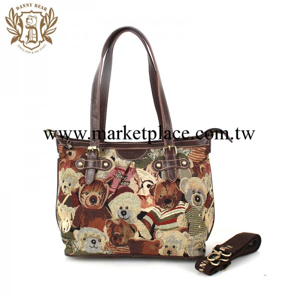 Danny bear 丹尼熊   清新熊個性單肩斜挎兩用多功能女包DB852-2C工廠,批發,進口,代購