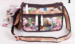 力士保 Lesportsac 單肩斜挎兩用包7507小號 夢幻風琴工廠,批發,進口,代購