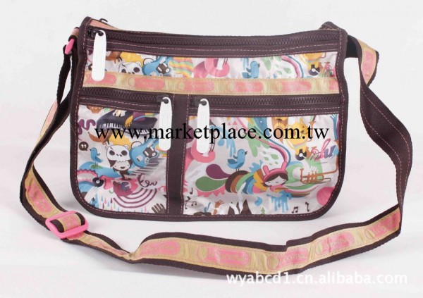 力士保 Lesportsac 熱賣單肩斜挎兩用包 7507大號夢幻風琴工廠,批發,進口,代購