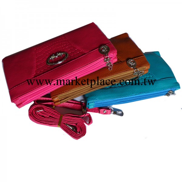 廠傢女士錢包熱賣爆款拉鏈錢包  單肩斜跨手拿兩用用錢包1861#工廠,批發,進口,代購