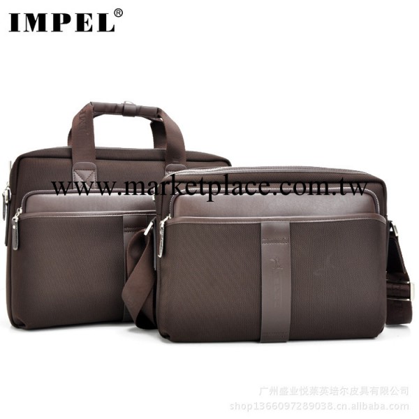 IMPEL 新款牛皮單肩手提兩用休閒時尚男包 批發定制工廠,批發,進口,代購