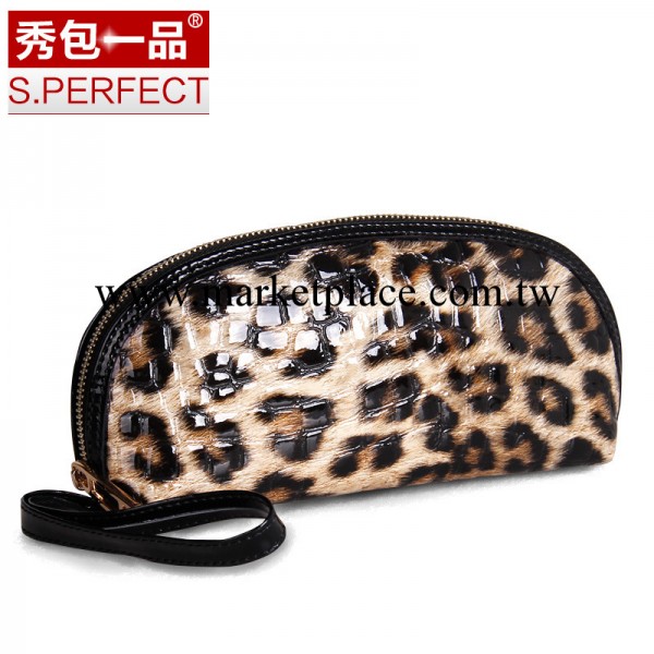 真皮手拿包 韓版時尚豹紋女士小包包 晚宴包 手拿小包 8324工廠,批發,進口,代購