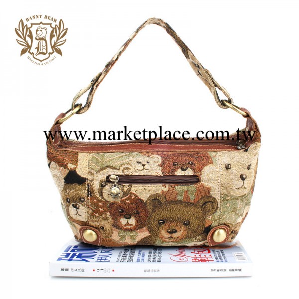丹尼熊復古時尚 單肩斜挎兩用包 DB865B 代理加盟 批發工廠,批發,進口,代購