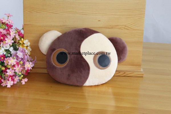 (2013款）太極熊兩用毛絨暖手抱枕/熱水袋挎包/兩邊插手/後面拉鏈工廠,批發,進口,代購