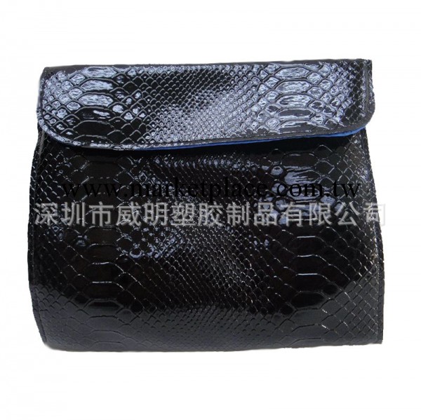 高貴典雅PU蛇紋皮晚宴包  手拿式多功能化妝包  【廠傢直銷】工廠,批發,進口,代購