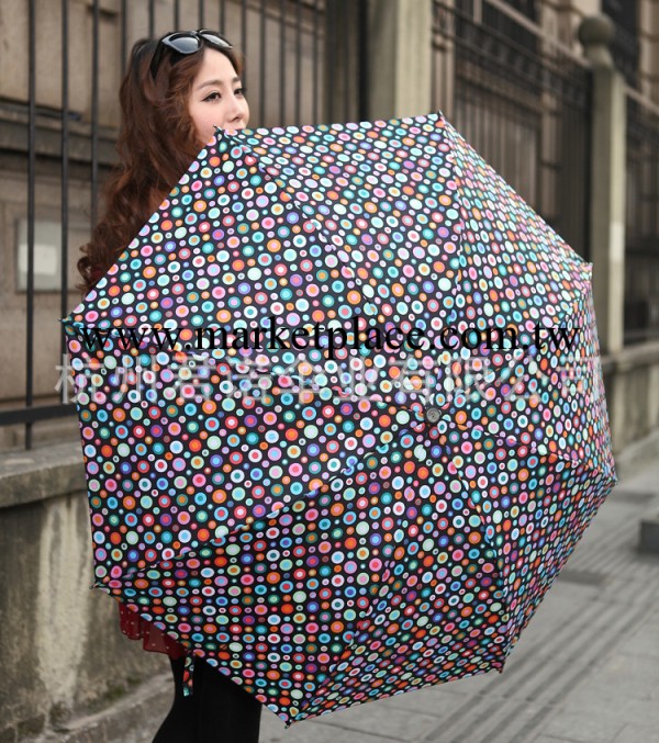 花色晴雨傘折疊傘雨傘創意傘個性雨傘創意雨傘女士三折傘批發・進口・工廠・代買・代購