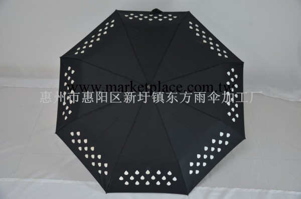 廠傢直銷優質廉價變色水滴雨傘創意傘工廠,批發,進口,代購