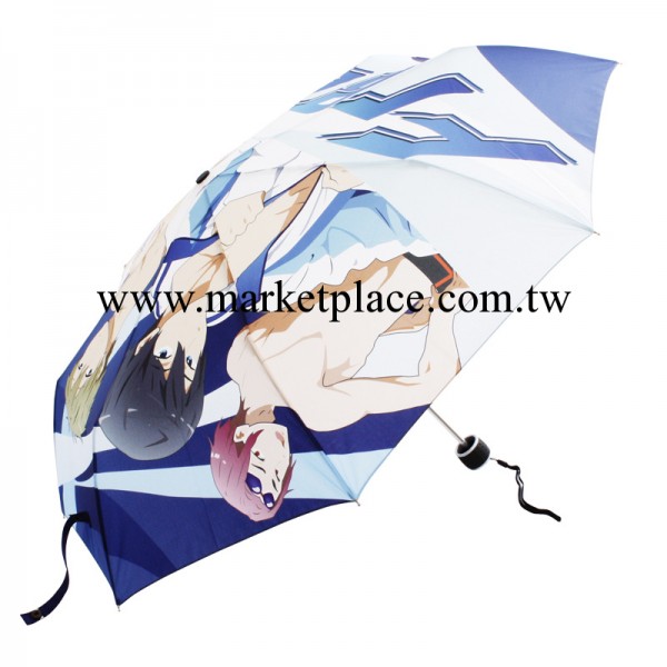 Free！男子遊泳部動漫傘晴雨傘創意折疊三折傘腐女最愛批發工廠,批發,進口,代購