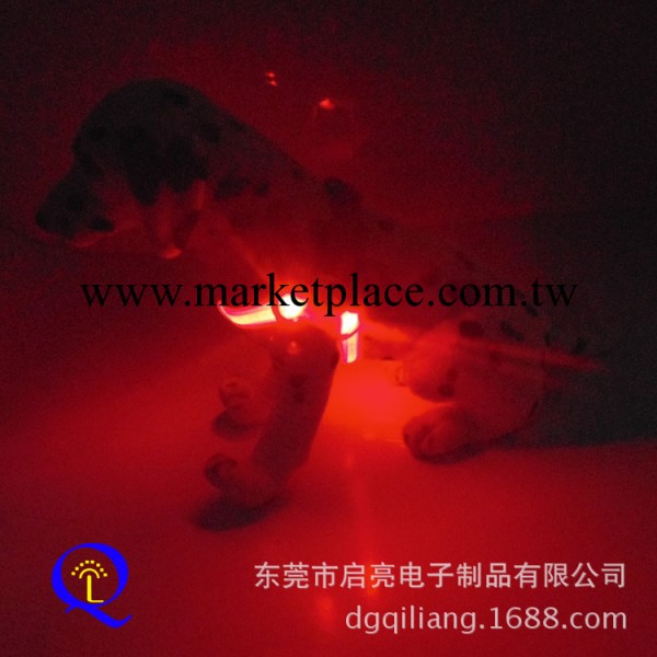 供應批發LED光纖發光寵物帶 魚絲狗胸背帶 寵物用品批發 發光狗圈工廠,批發,進口,代購