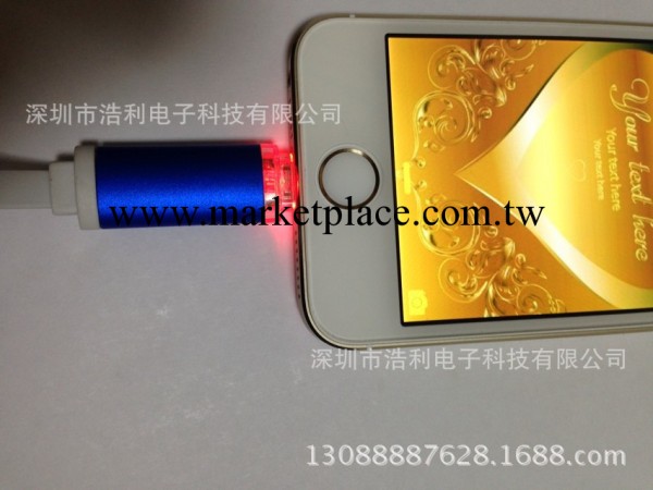 2014爆款 iphone5 5S 5C發光數據線 蘋果5LED發光充電線 ipad air工廠,批發,進口,代購