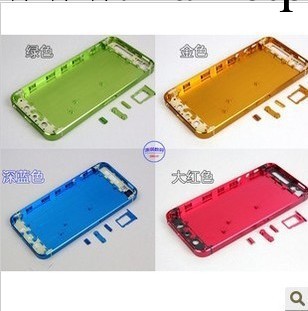 蘋果五代原裝中框中板邊框 iphone5代彩色後蓋後板後殼金屬電池蓋工廠,批發,進口,代購