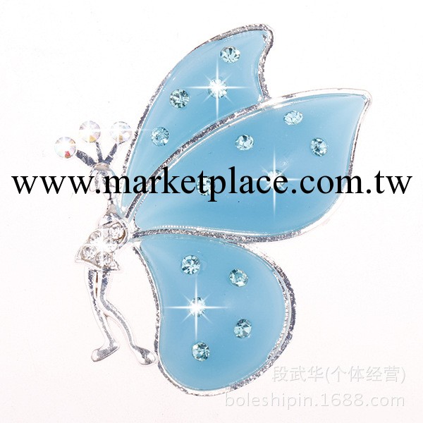 廠傢直銷 天使蝴蝶 iphone5手機外殼皮套貼鉆美容diy飾品配件批發工廠,批發,進口,代購