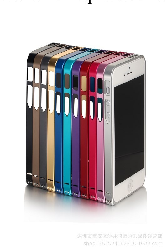 iphone5金屬邊框 iphone鋁合金超薄保護殼套 蘋果5外殼批發・進口・工廠・代買・代購