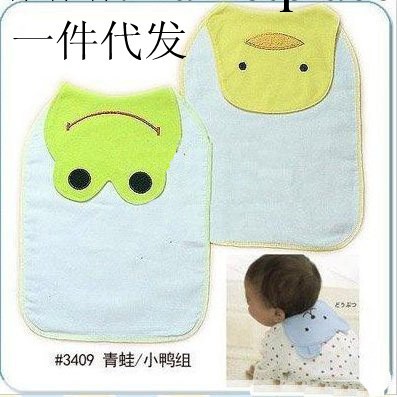 嬰幼兒用品代理 千趣會墊背巾 雙層紗佈吸汗巾 四層哦 二個裝025工廠,批發,進口,代購