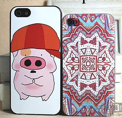新款 麥兜iphone5 4s手機殼浮雕 蘋果4可愛個性外殼 保護殼子工廠,批發,進口,代購